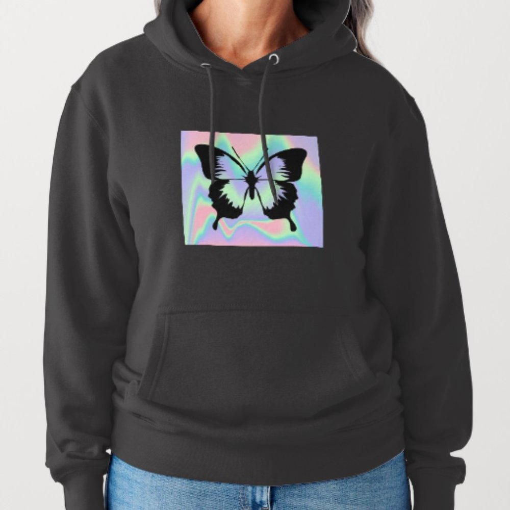 Shine and sparkle with this stunning and cozy hoodie